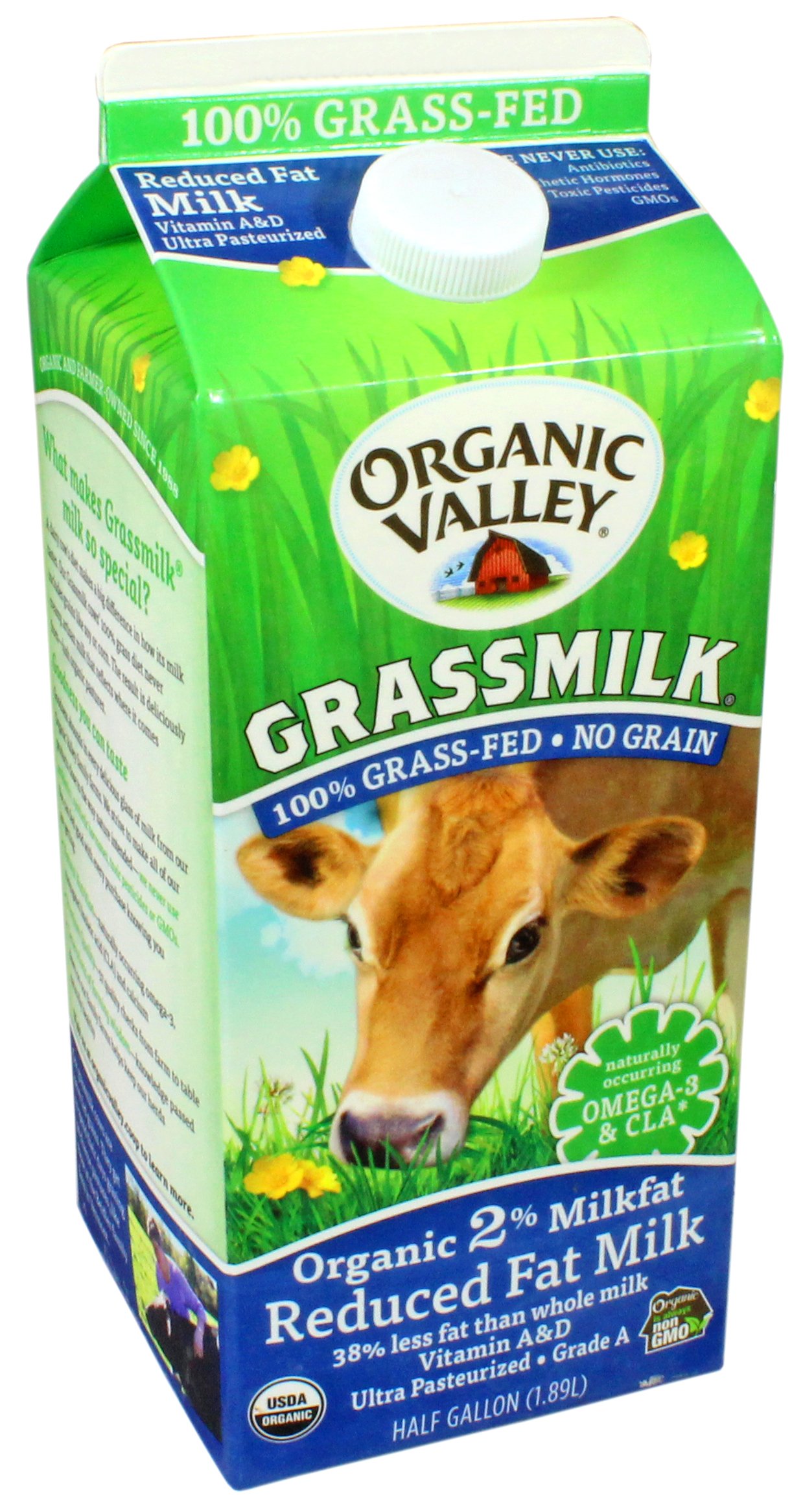 Organic Valley Grassmilk Grassfed Milk Reduced Fat - Shop at H-E-B