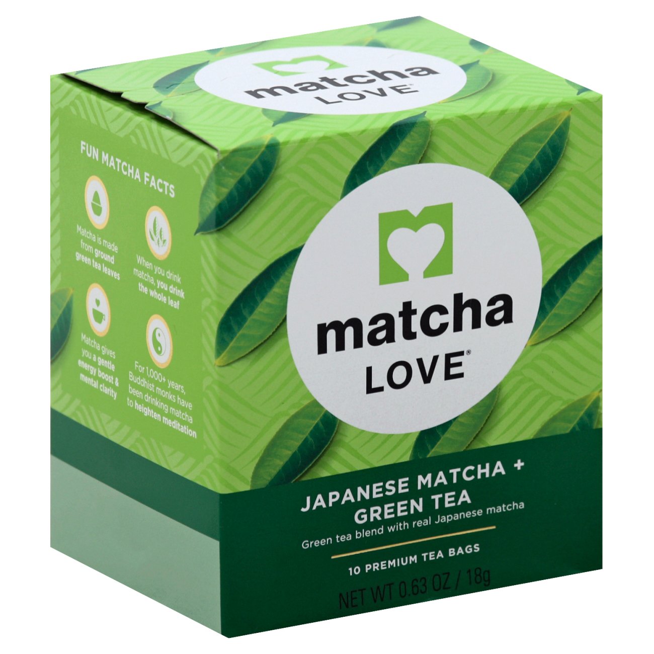 Matcha Love Premium Tea Bag Shop Tea at HEB