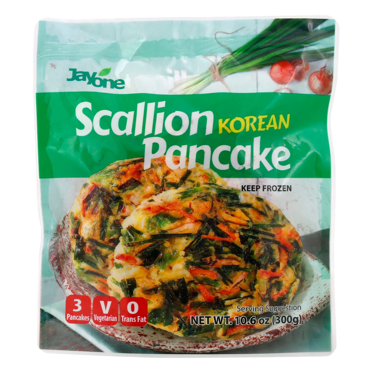 Jayone Korean Scallion Pancakes, 3 ct