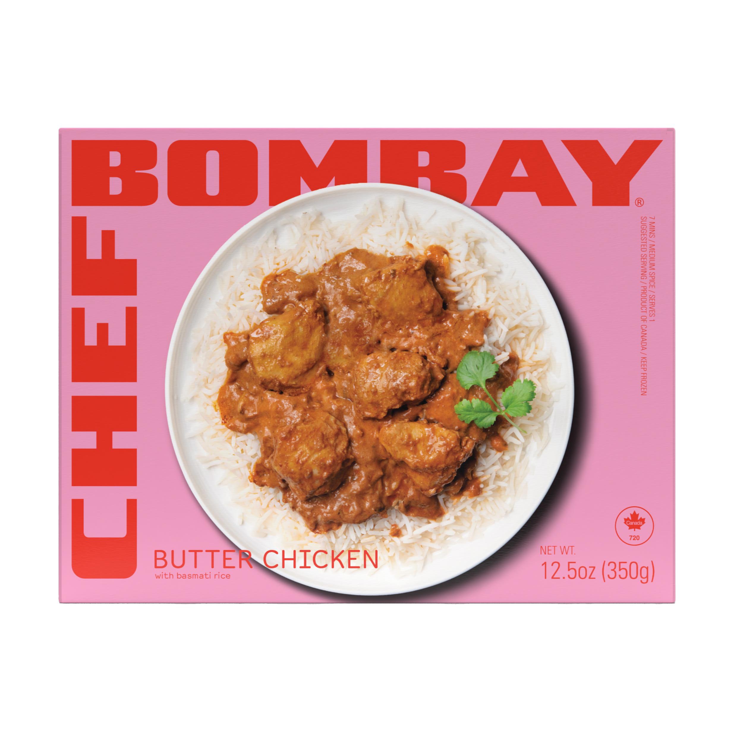 Chef Bombay Butter Chicken With Basmati Rice Shop Entrees & Sides at