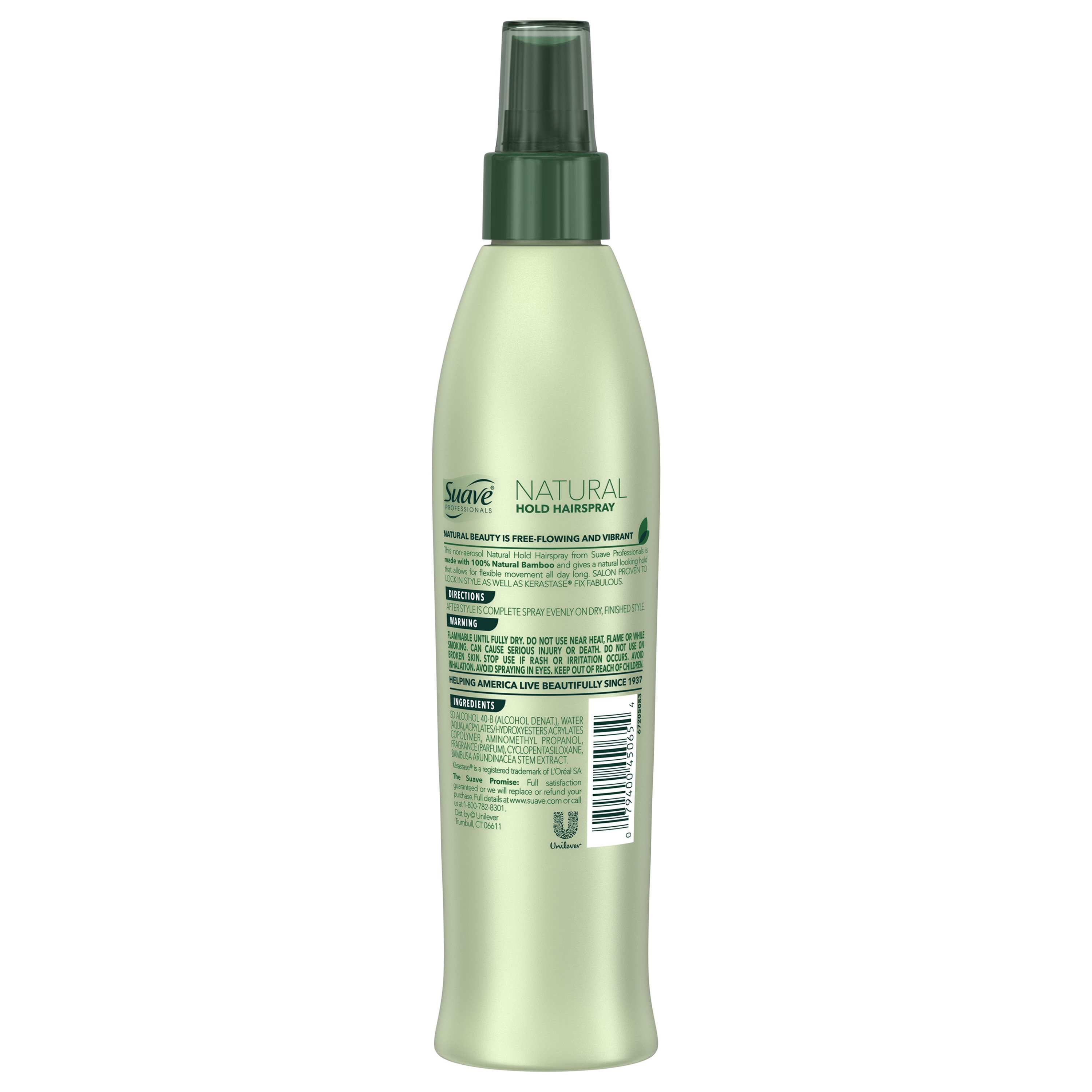 Suave Professionals Natural Hold Non-Aerosol Hairspray - Shop Styling  Products & Treatments at H-E-B