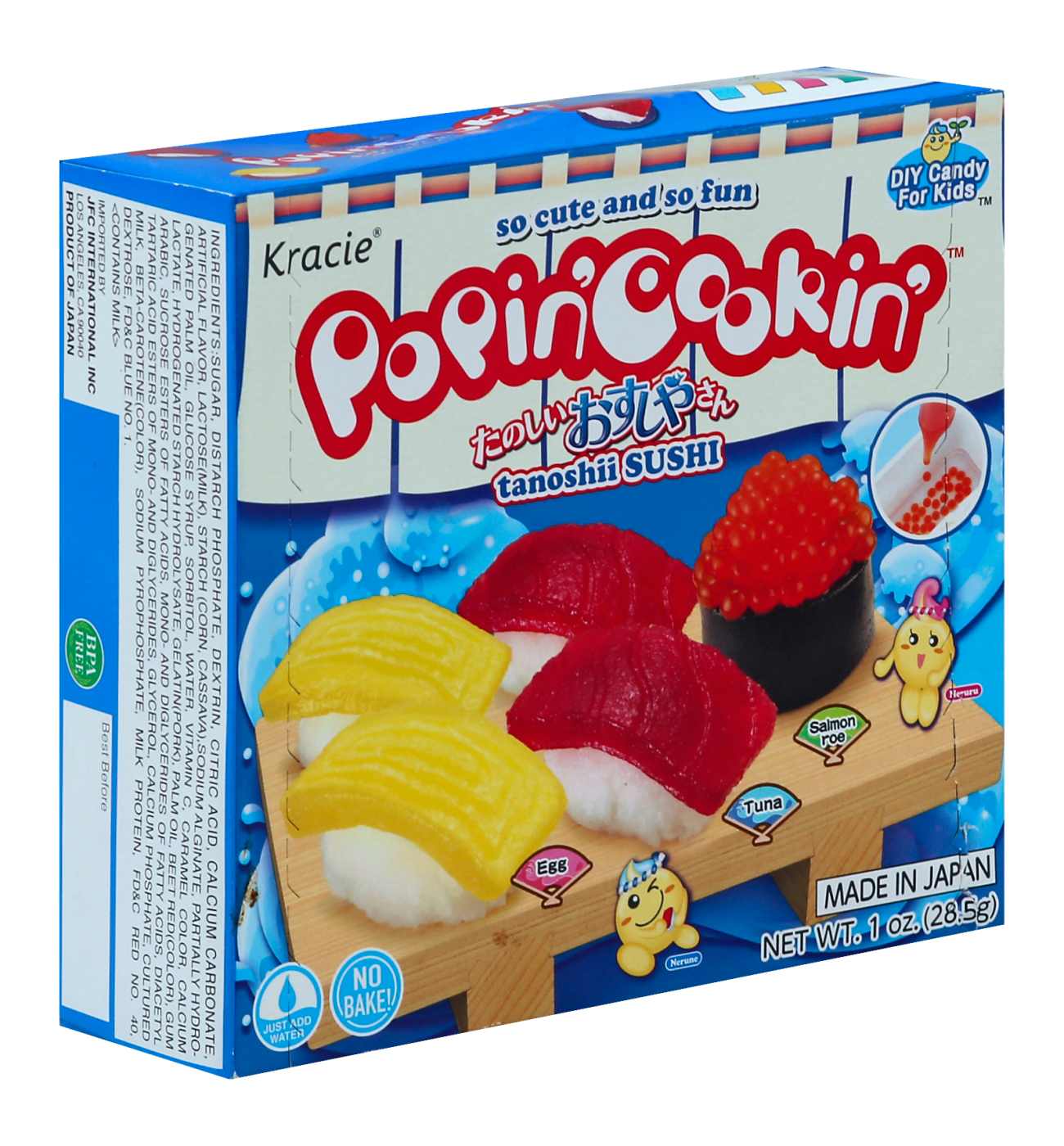 Kracie Popin' Cookin' Tanoshii Sushi DIY Candy Kit; image 1 of 2