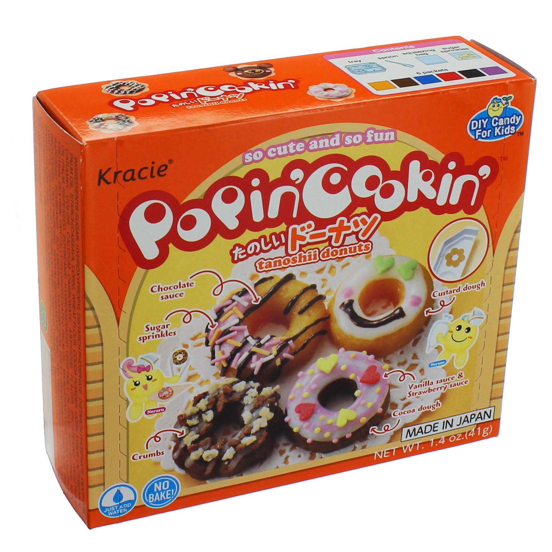 Kracie Popin' Cookin' Tanoshii Donuts - 1.4 oz