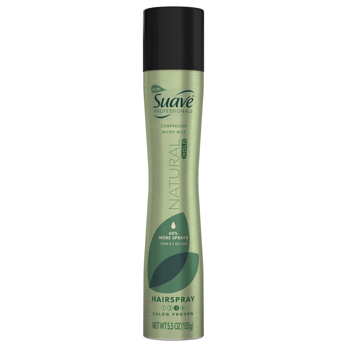 Suave Professionals Compressed Micro Mist Natural Hold Hairspray; image 1 of 4