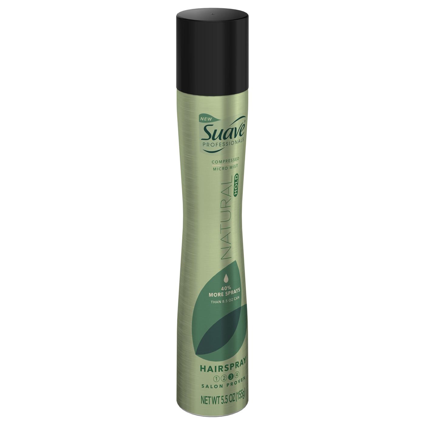 Suave Professionals Compressed Micro Mist Natural Hold Hairspray; image 3 of 4