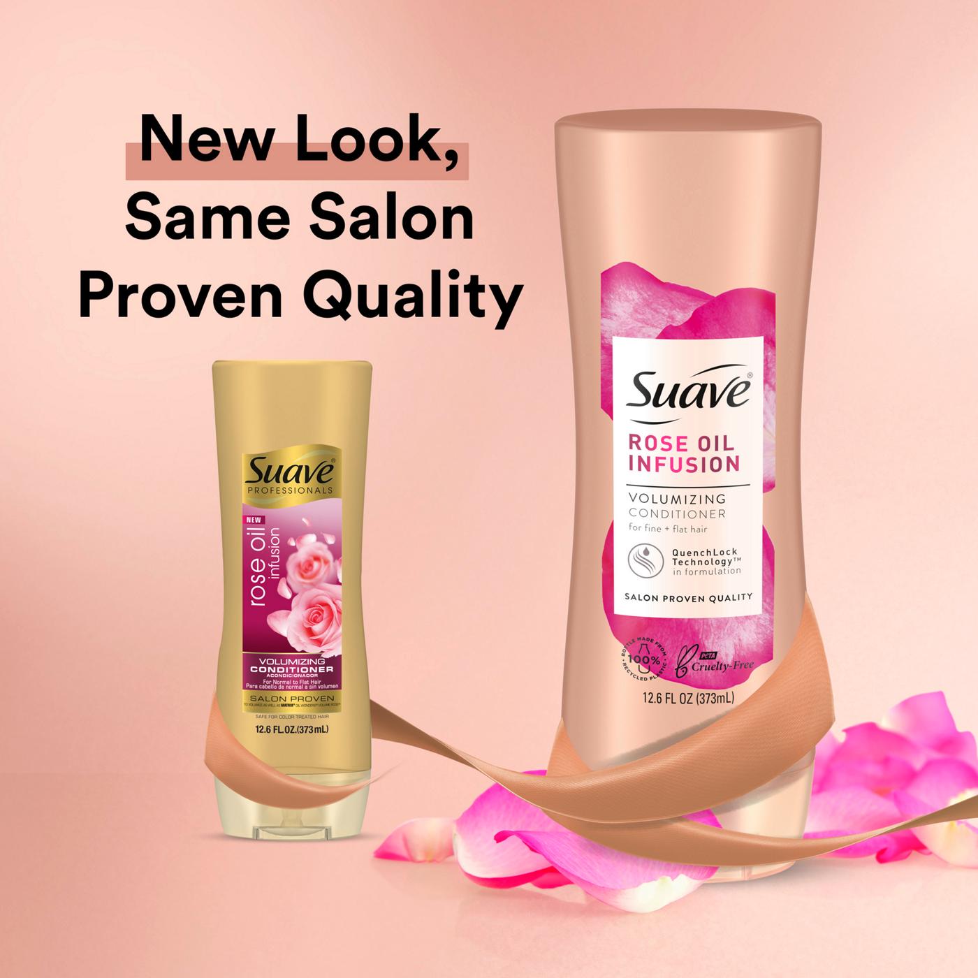 Suave Professionals Rose Oil Infusion Conditioner; image 11 of 11