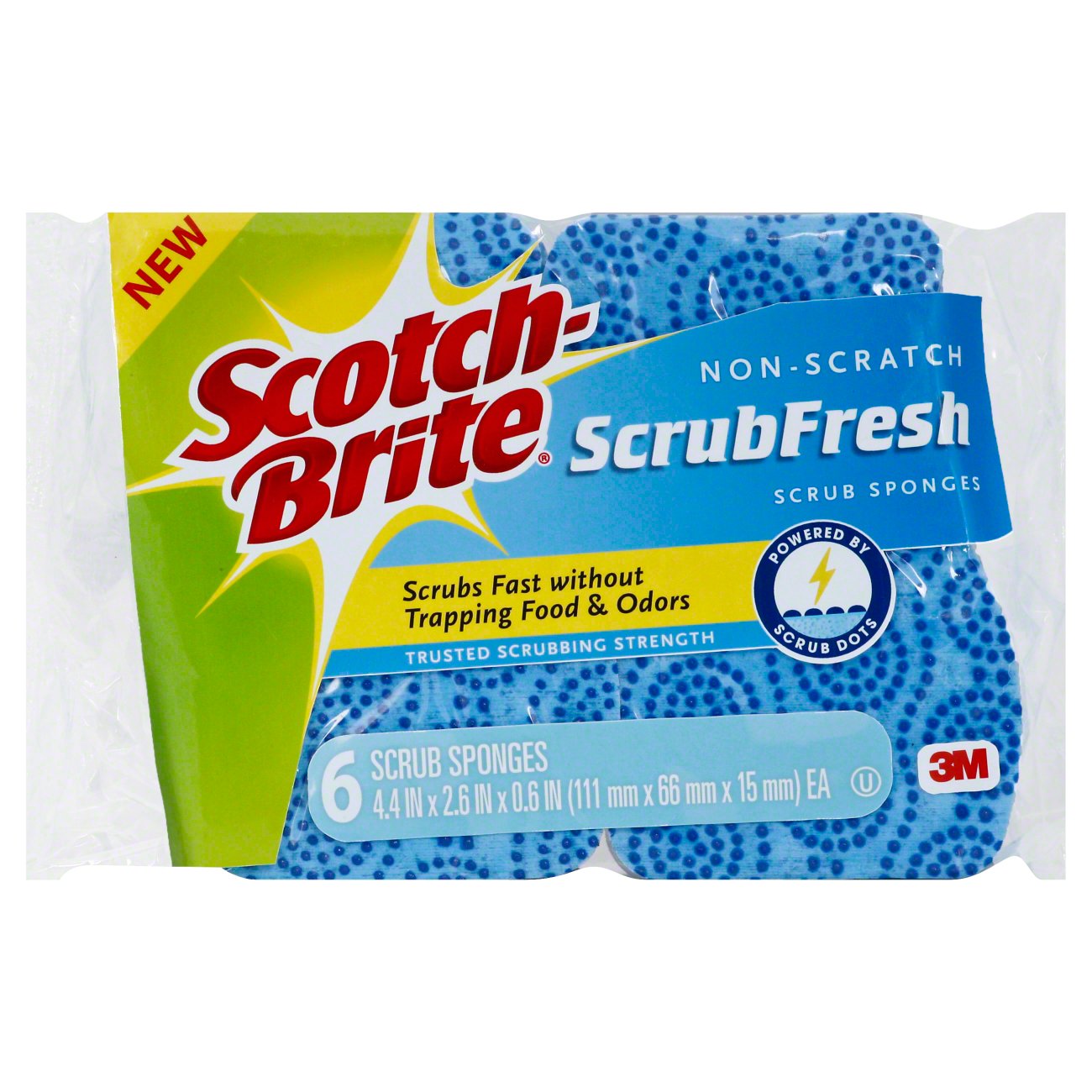 Scotch-Brite Non Scratch Scrub Dots Sponges - Shop Sponges & Scrubbers ...