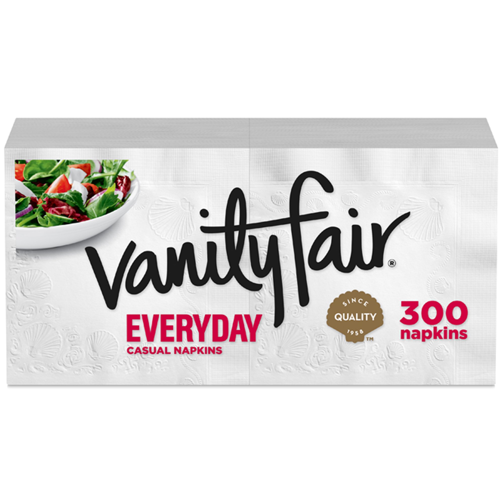 Vanity Fair Everyday Paper Napkins Shop Napkins Table Cloths At H E B