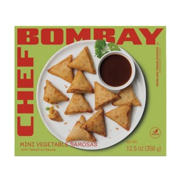 Chef Bombay Mini Vegetable Samosas, 12.5 oz