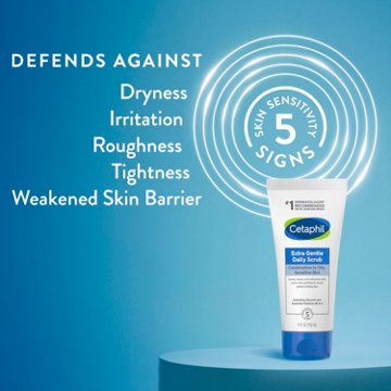 Cetaphil Extra Gentle Daily Scrub, 6 oz