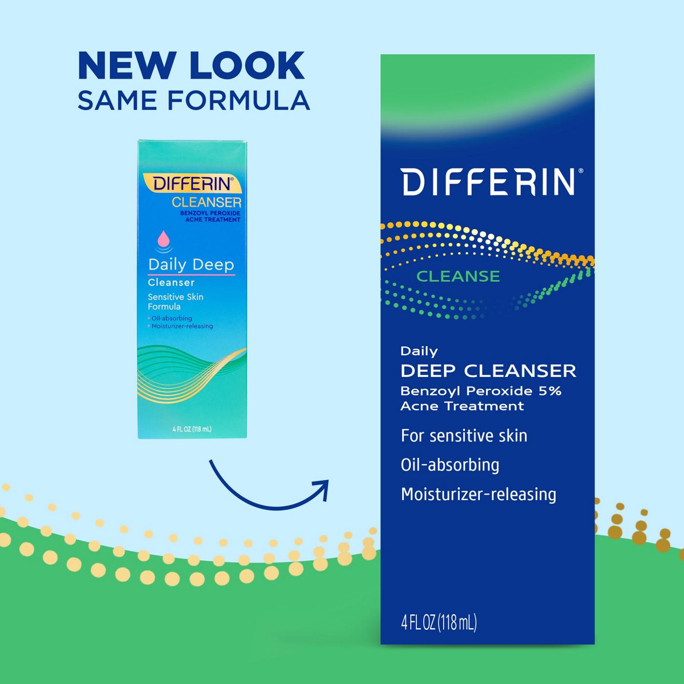 Differin Daily Deep Cleanser; image 2 of 8