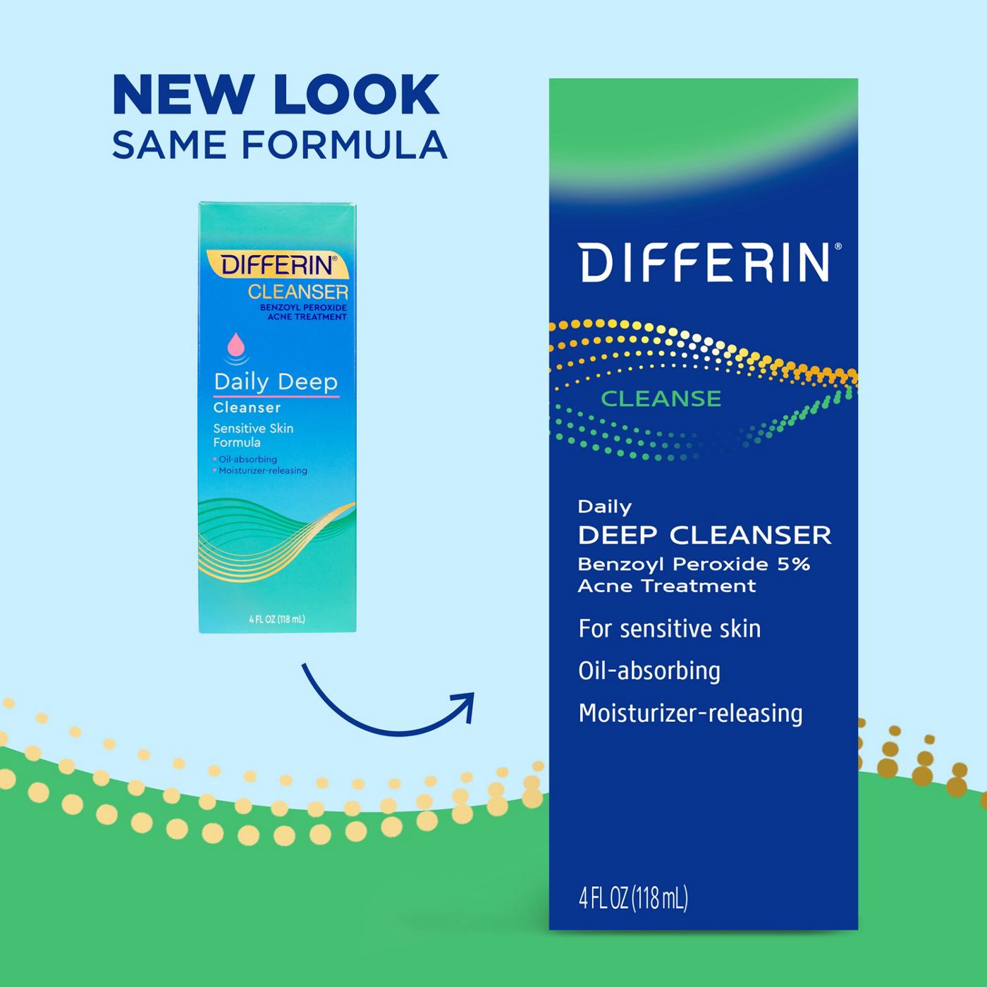 Differin store deep cleanser