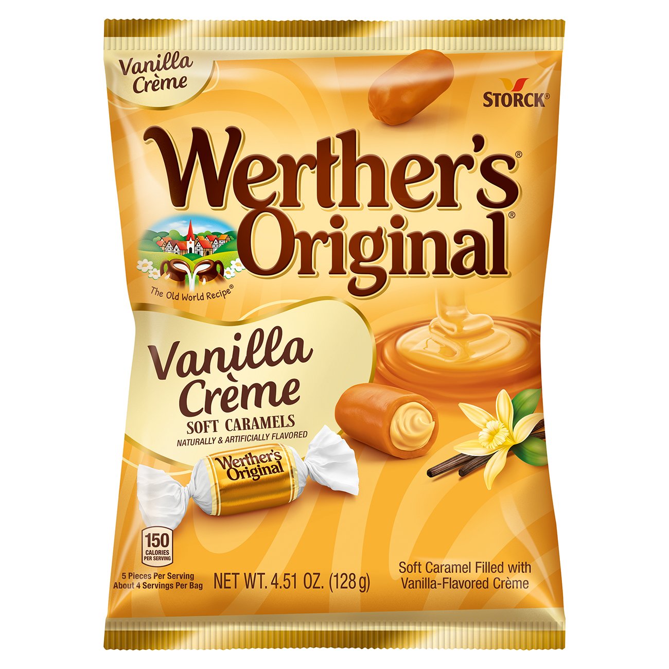 Werther's Original Vanilla Cream Soft Caramels Shop Candy at HEB