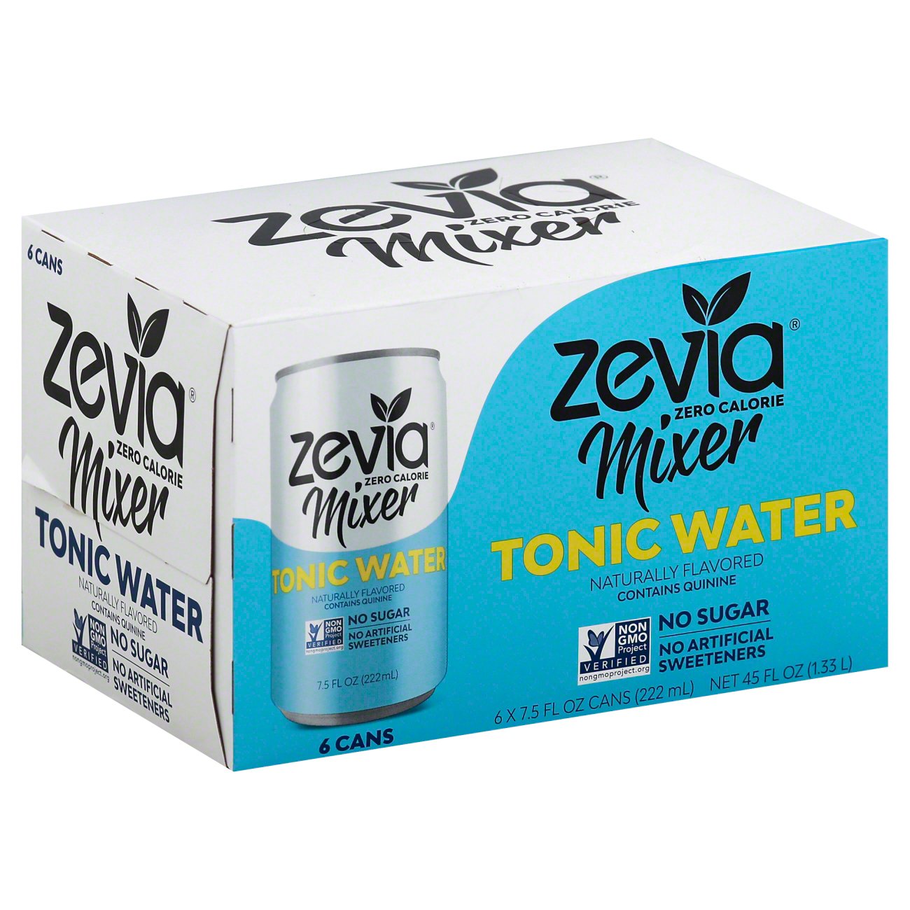 Zevia Zero Calorie Mixer Tonic Water 7.5 oz Cans Shop Water at HEB