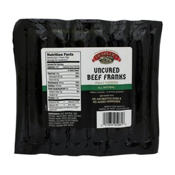 Hempler's Uncured Wagyu Beef Franks, 6 ct