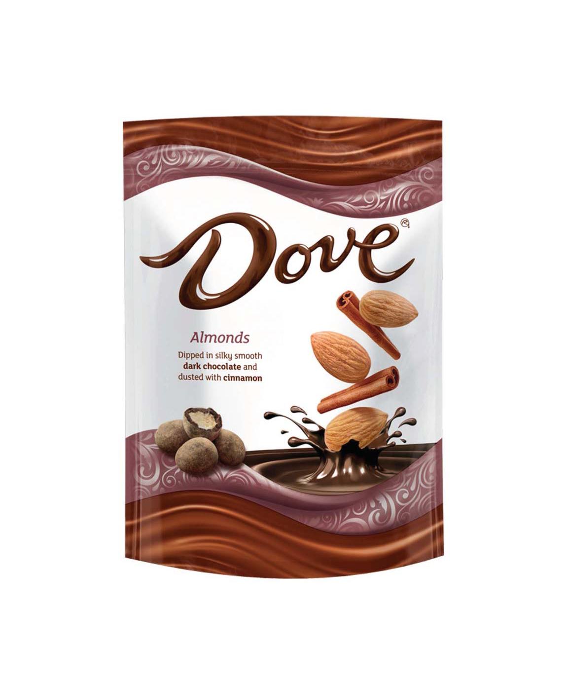 Dove Almonds With Cinnamon and Dark Chocolate Candy Bag; image 1 of 7