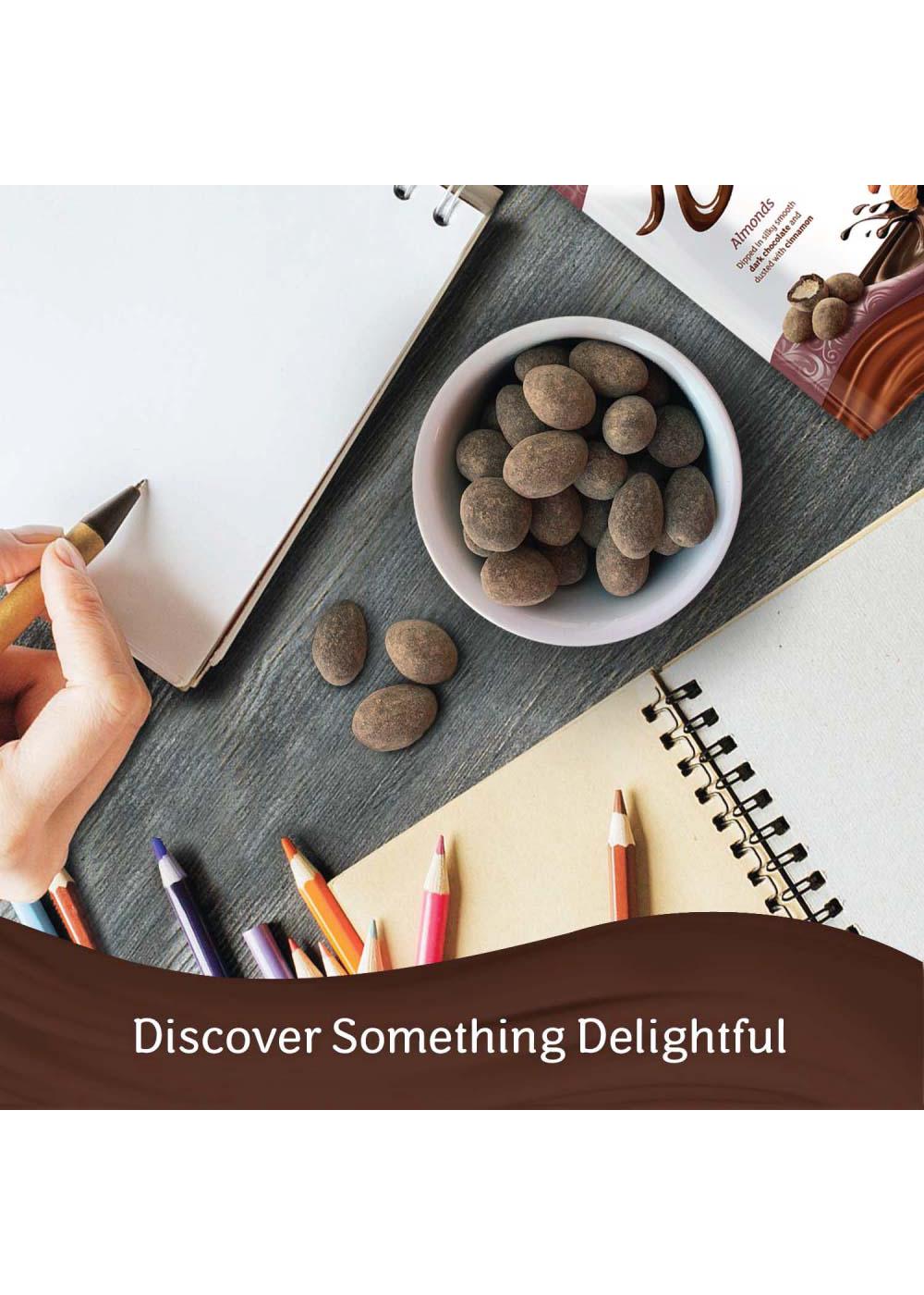 Dove Almonds With Cinnamon and Dark Chocolate Candy Bag Shop Candy at