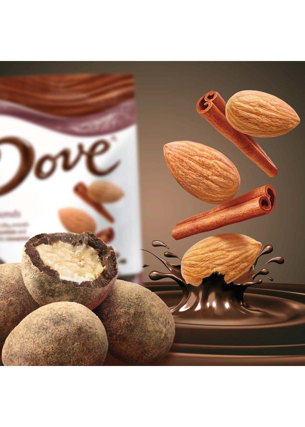 Dove Almonds With Cinnamon and Dark Chocolate Candy Bag; image 6 of 7