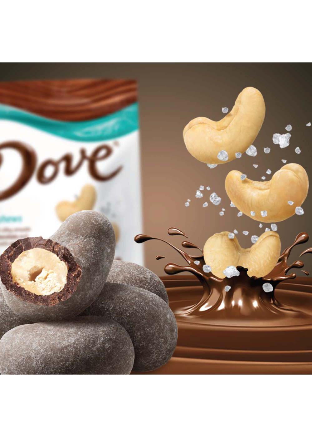 Dove Cashews With Sea Salt and Milk Chocolate Candy Bag; image 2 of 7