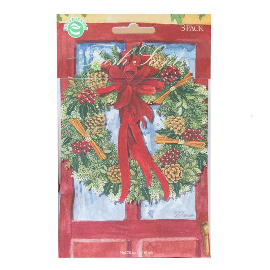Fresh Scents Red Door Wreath Scented Sachets Shop Air fresheners at HEB