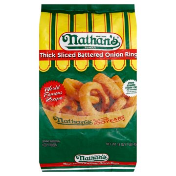 Nathan's Famous Onion Rings, 16 oz