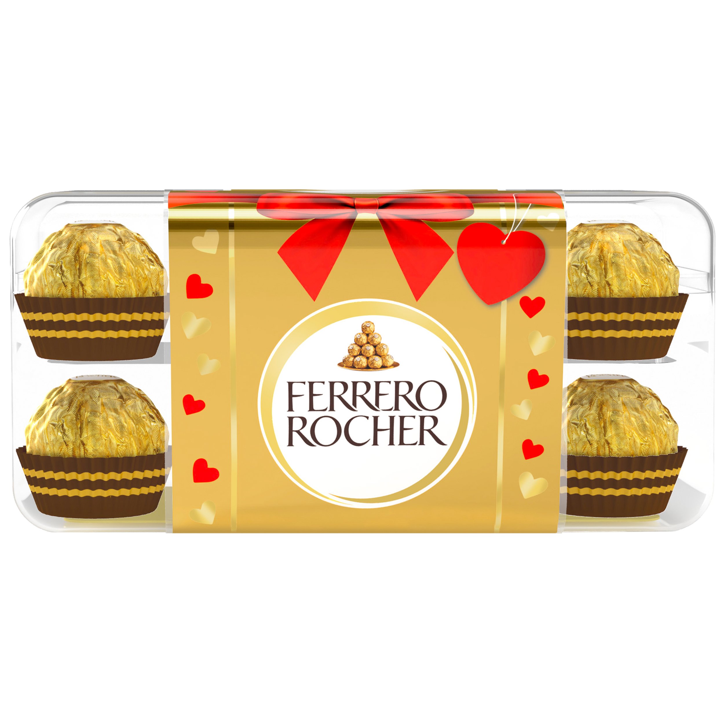 Ferrero Rocher Fine Hazelnut Chocolates Valentine Gift Box Shop Candy At H E B