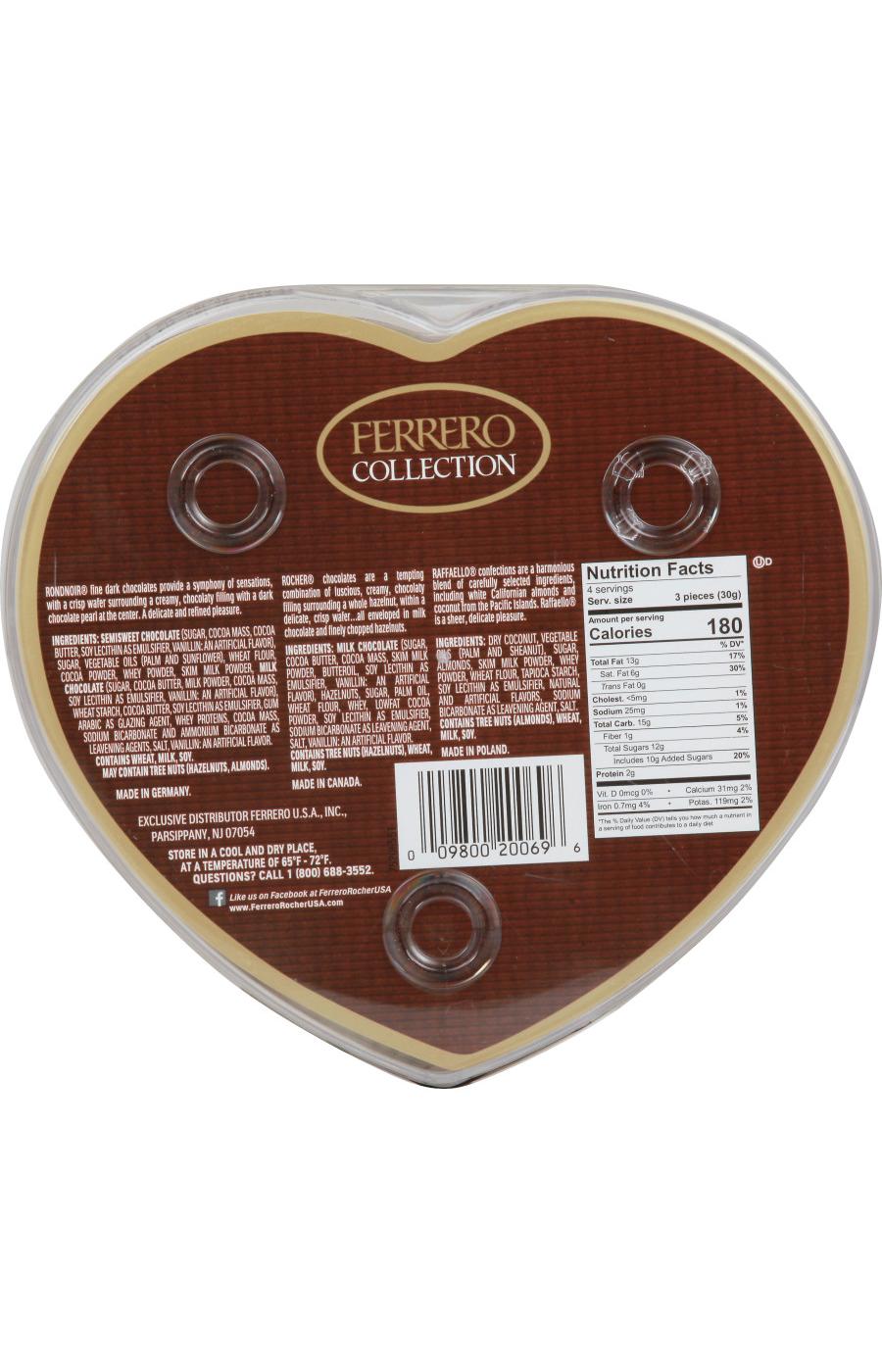 Ferrero Collection Valentine's Fine Assorted Confections - 3.1oz