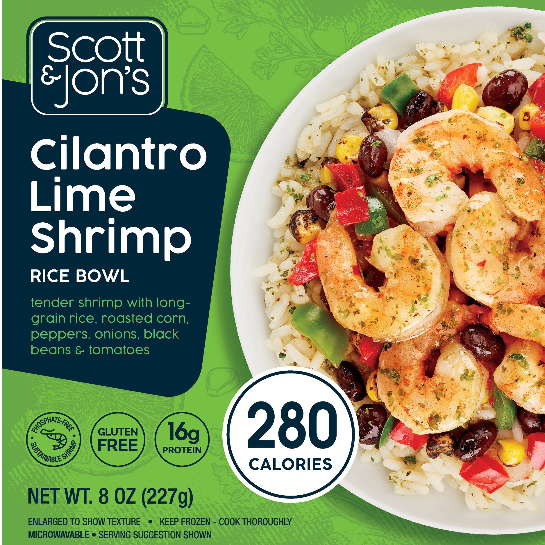 Scott & Jon's Cilantro Lime Shrimp Rice Bowl - Shop Entrees & Sides at ...