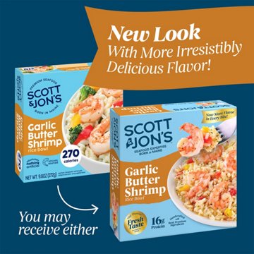 Scott & Jon's Garlic Butter Shrimp Rice Bowl