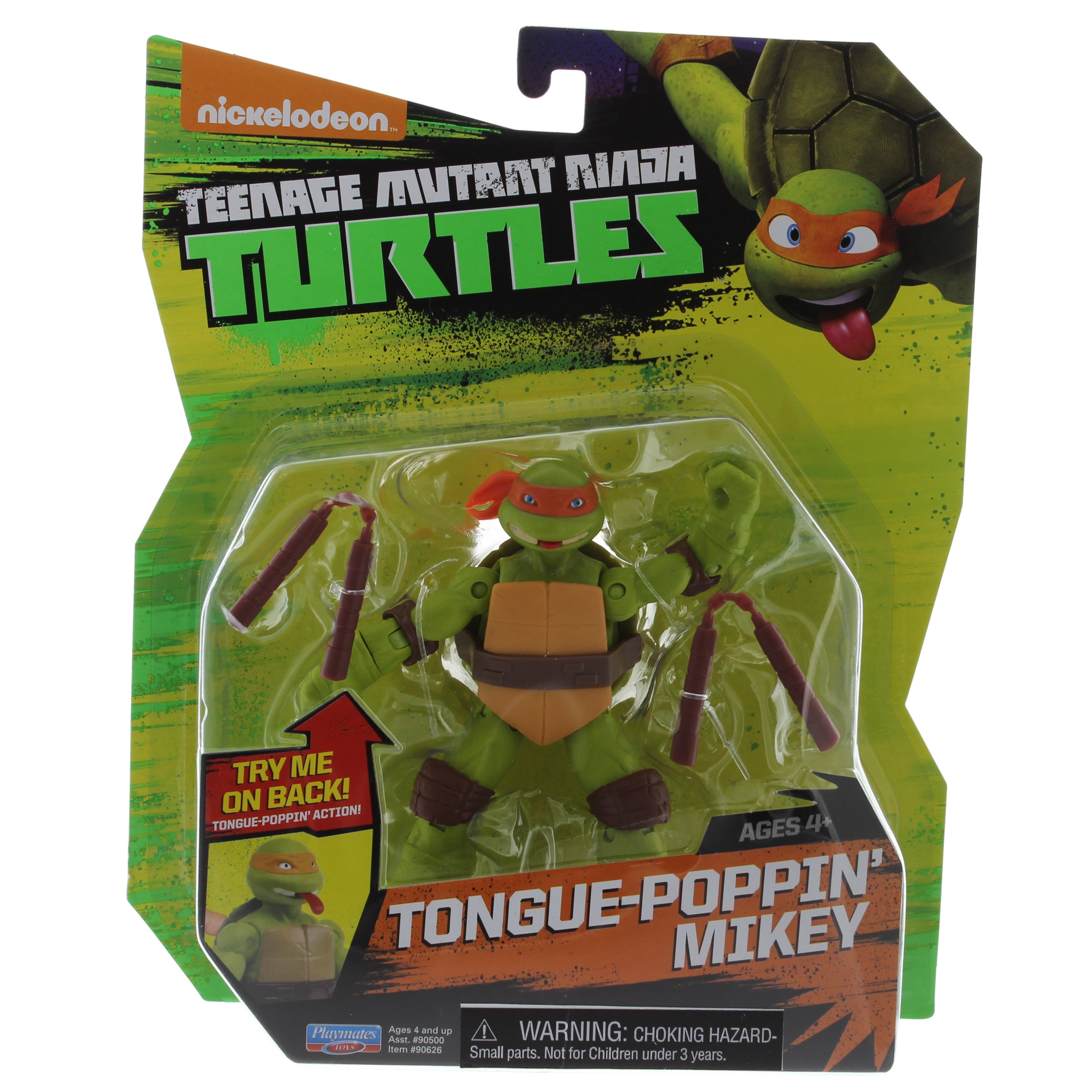 Playmates Teenage Mutant Ninja Turtles Tongue Poppin Mikey Shop Toys At H E B