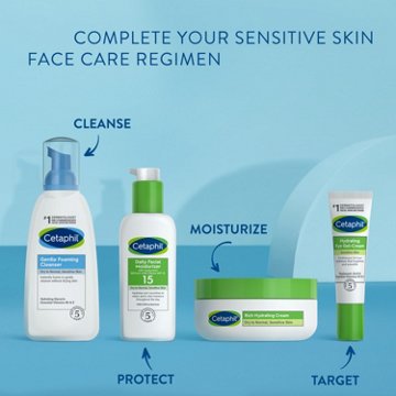 Cetaphil Gentle Foaming Facial Cleanser, 8 oz