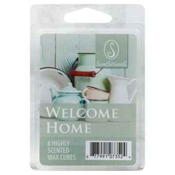 ScentSationals Welcome Home Scented Wax Melt Cubes, 2.5 oz