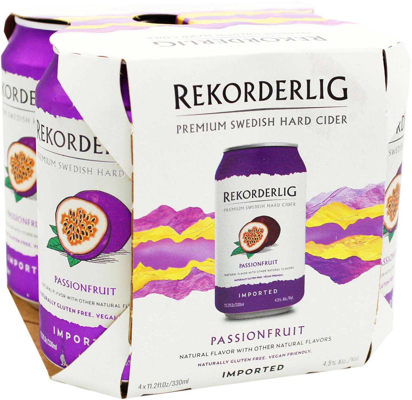 Rekorderlig Passion Fruit Cider 11.2 oz Cans; image 1 of 2