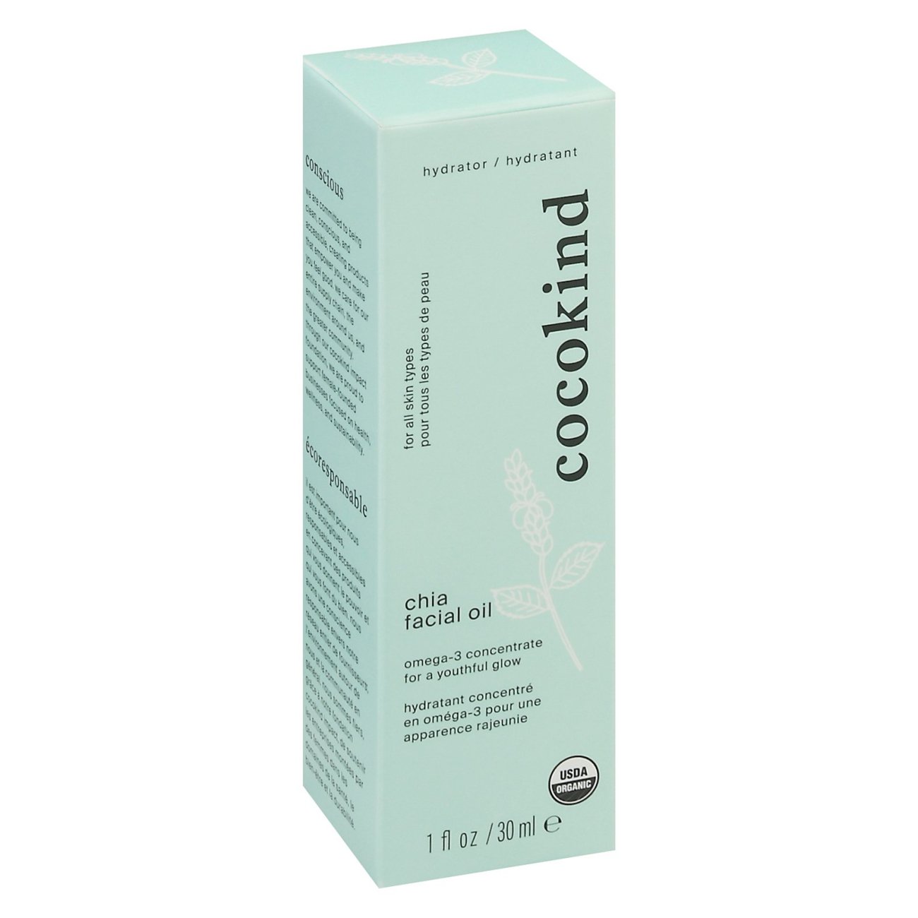 Cocokind Organic Chia Facial Oil Shop Essential oils at HEB