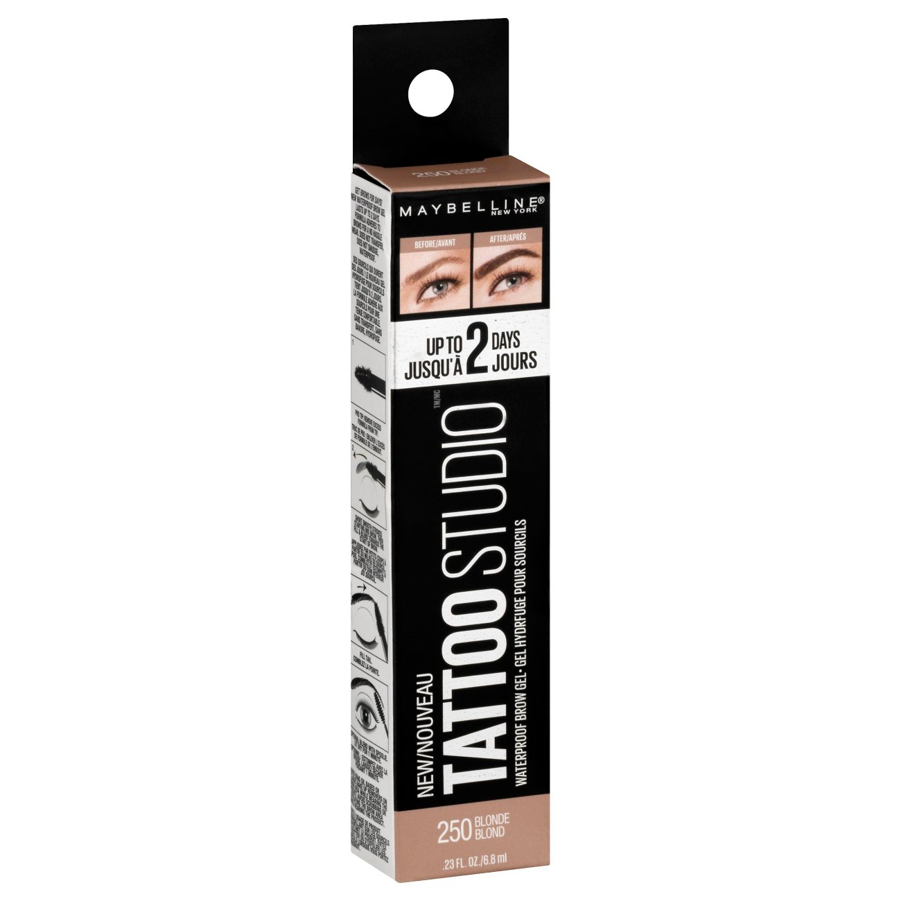 Maybelline TattooStudio Waterproof Eyebrow Gel Blonde Shop Eyes At H E B   002168299