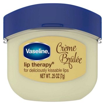 Vaseline Lip Therapy Crème Brulee, .25 oz