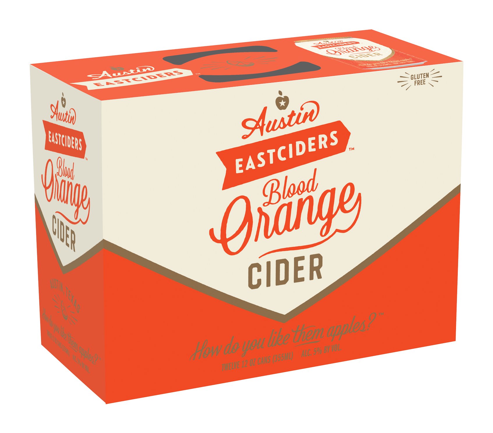 Austin Eastciders Blood Orange Cider 12 oz Cans - Shop Hard cider at H-E-B