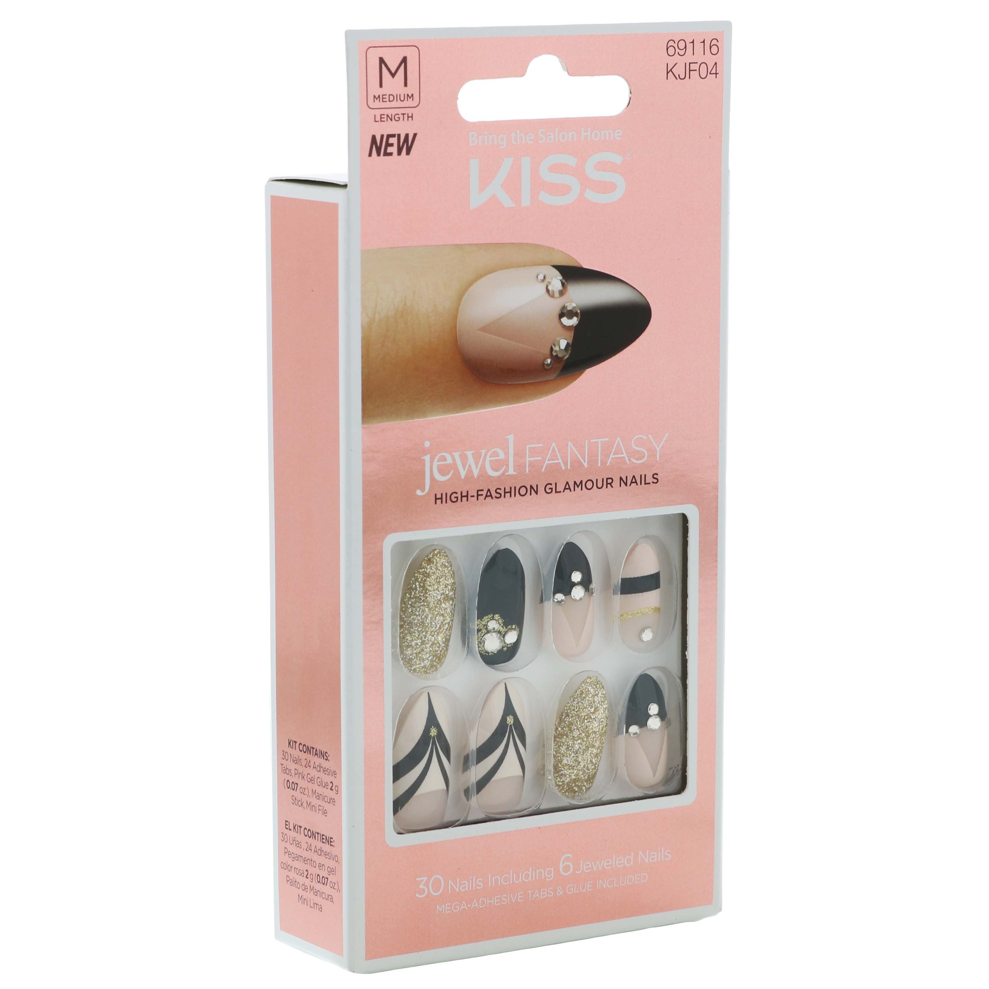 Kiss Jewel Fantasy Nails Duchess Shop Nail Sets at HEB