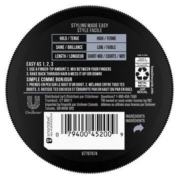 AXE Messy Look Matte Wax, 2.64 oz