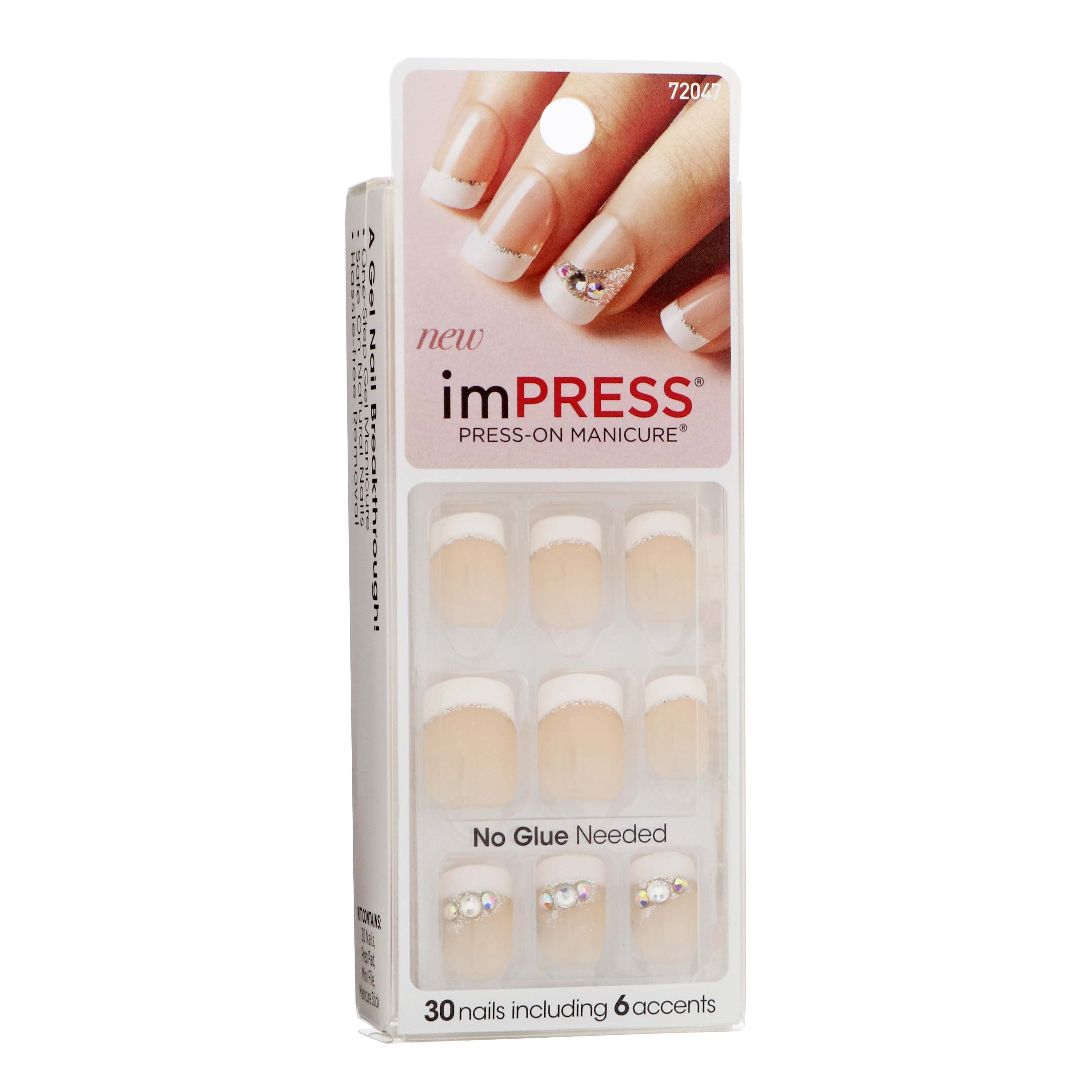Kiss Impress FX Gel Nails Queen B Shop Nail Sets at HEB