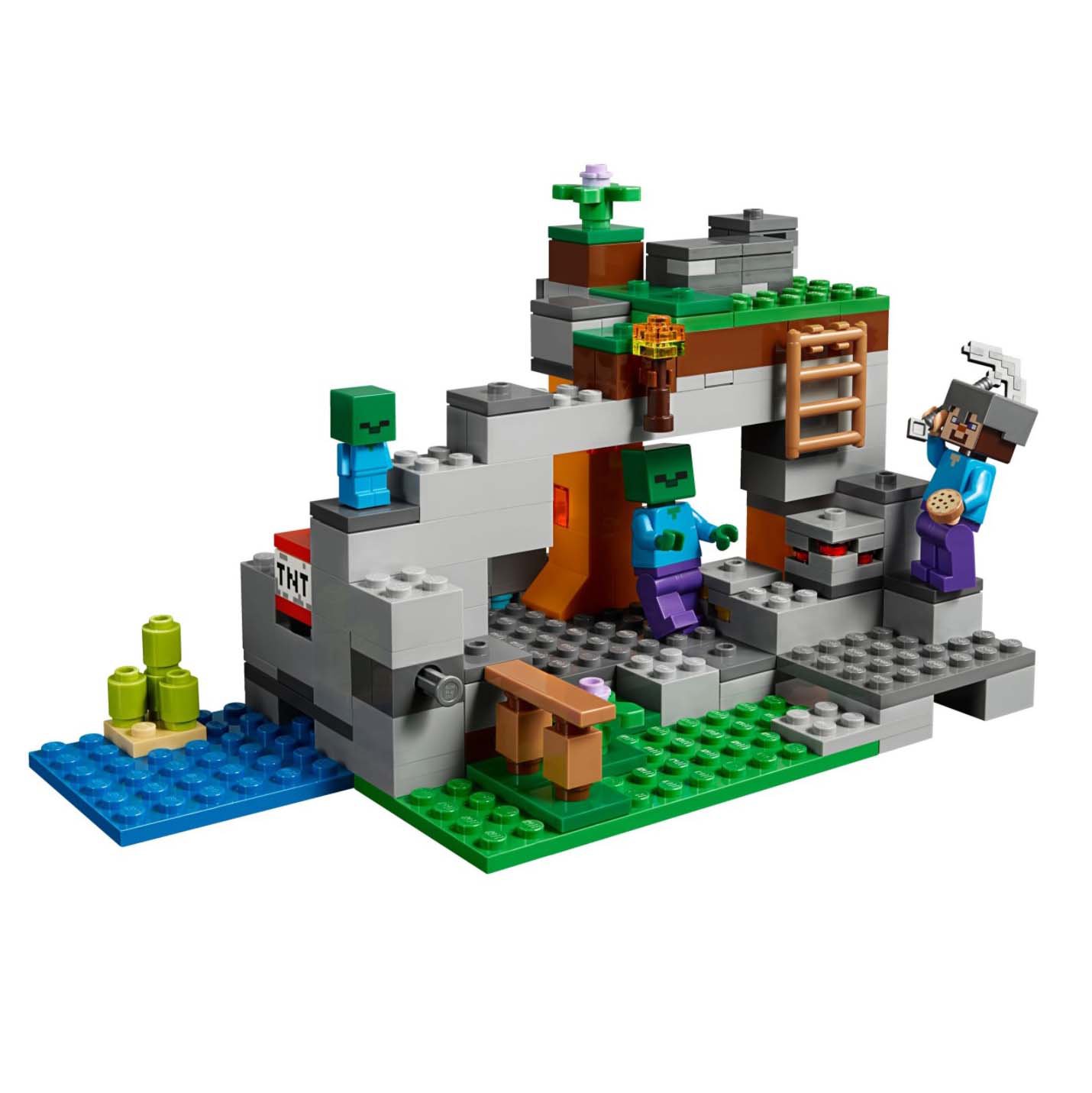 lego minecraft the cave