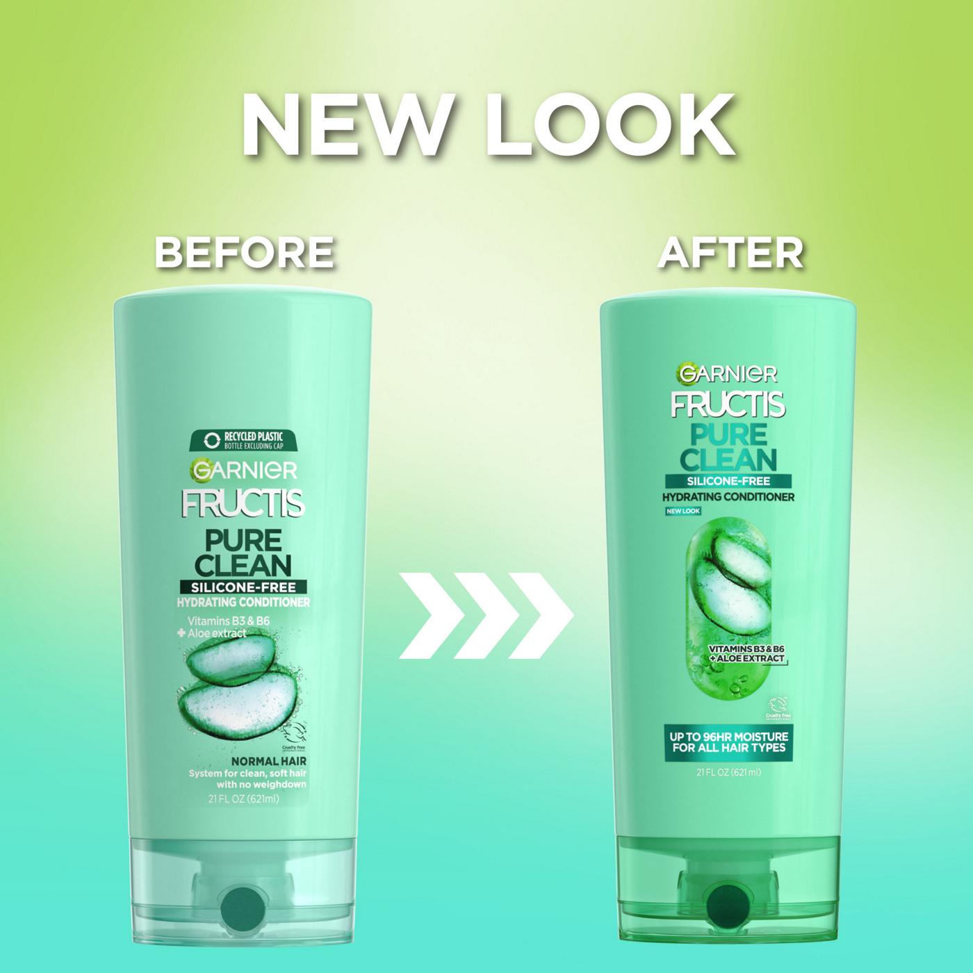 Garnier Fructis Pure Clean Hydrating Conditioner; image 2 of 8