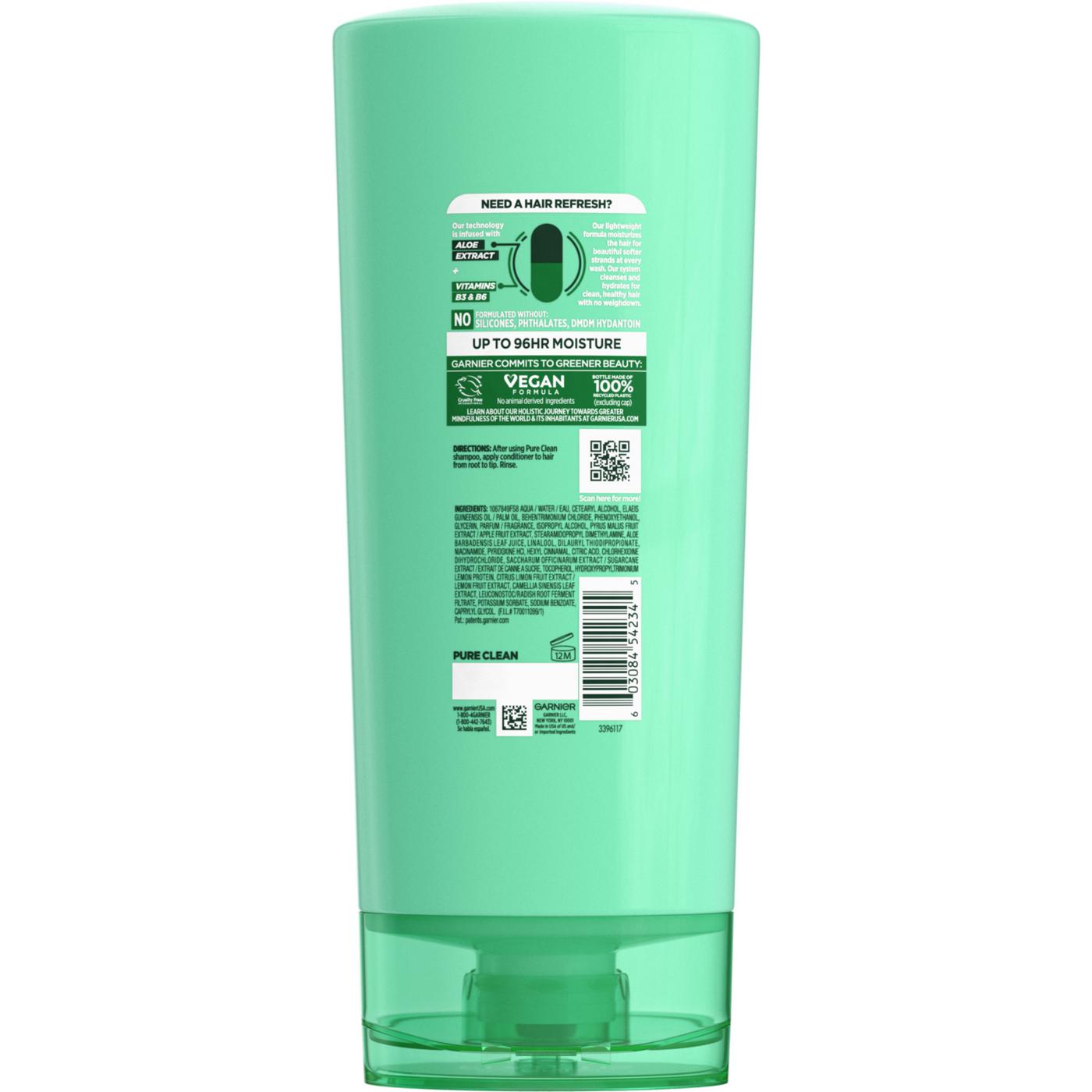 Garnier Fructis Pure Clean Hydrating Conditioner; image 7 of 8