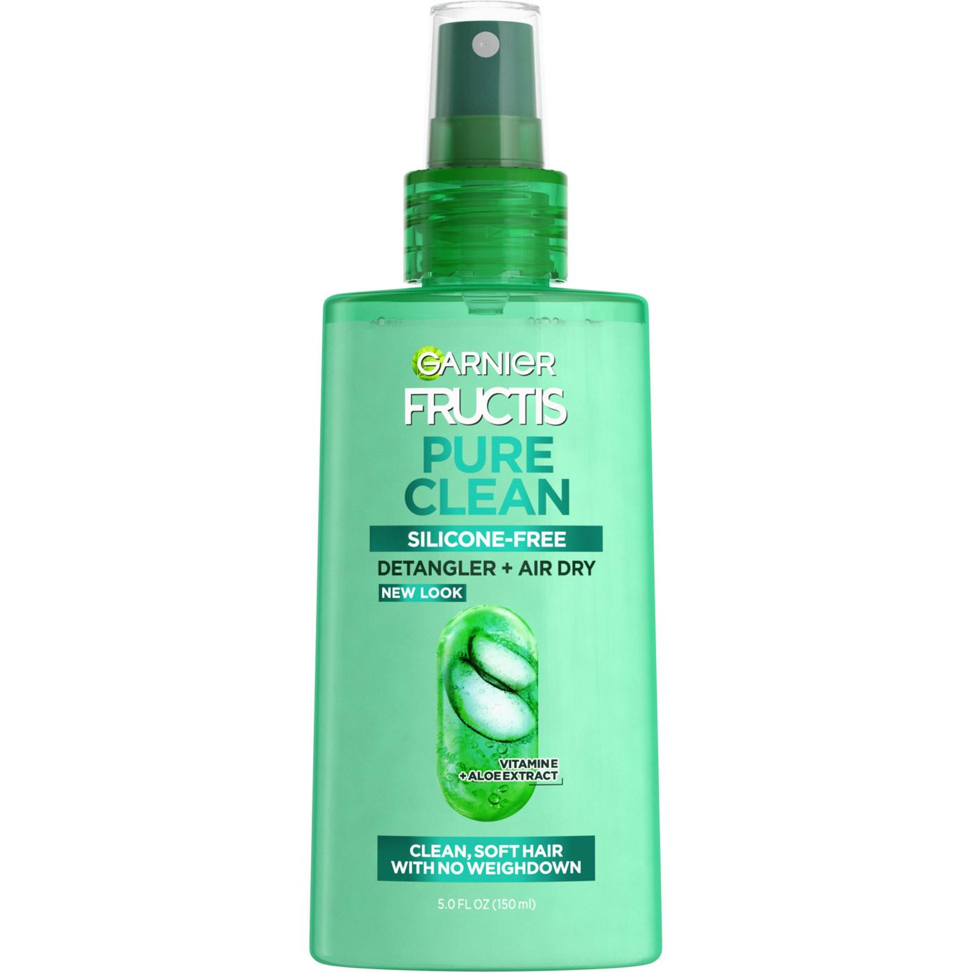 Garnier Fructis Pure Clean Detangler + Air Dry; image 1 of 7