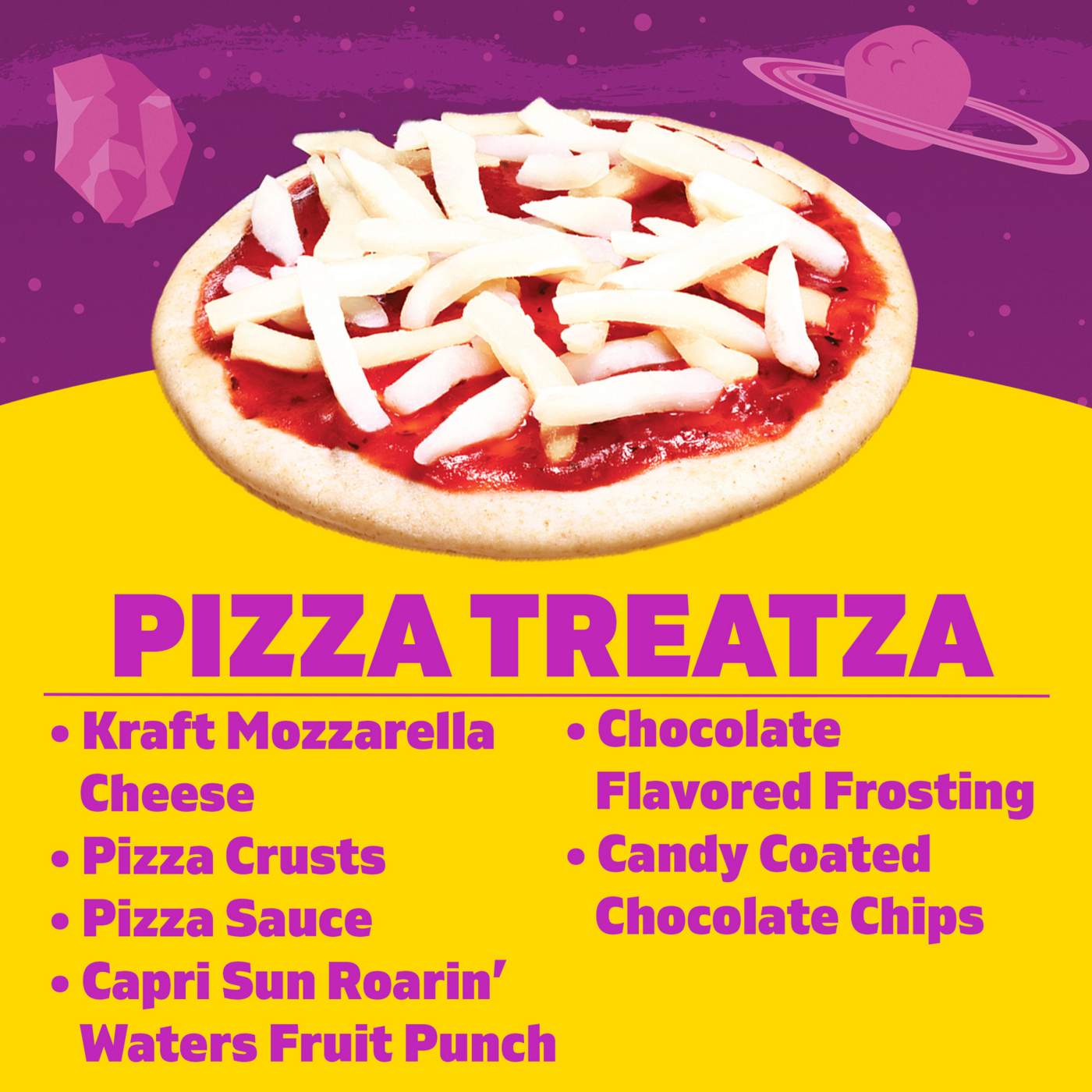 Lunchables Snack Kit Tray - Pizza Treatza & Capri Sun; image 4 of 5