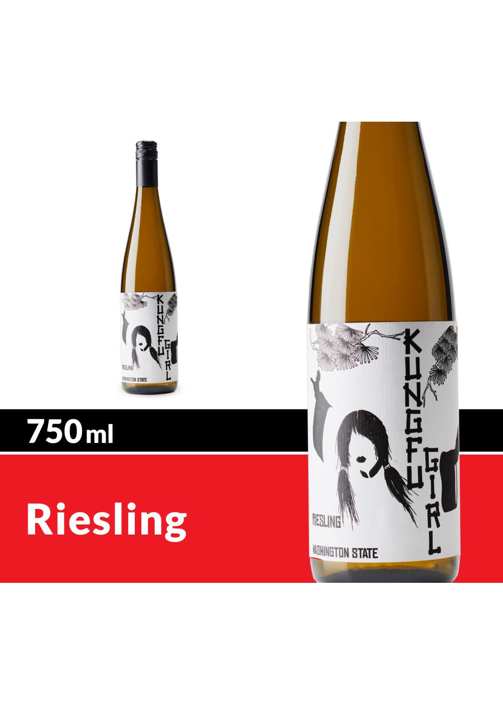 Kung Fu Girl Riesling White Wine Bottle; image 6 of 7