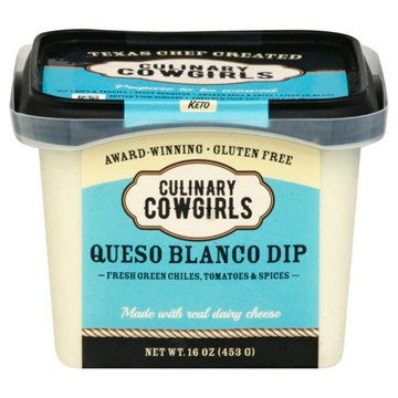 Culinary Cowgirls Queso Blanco Dip, 16 oz