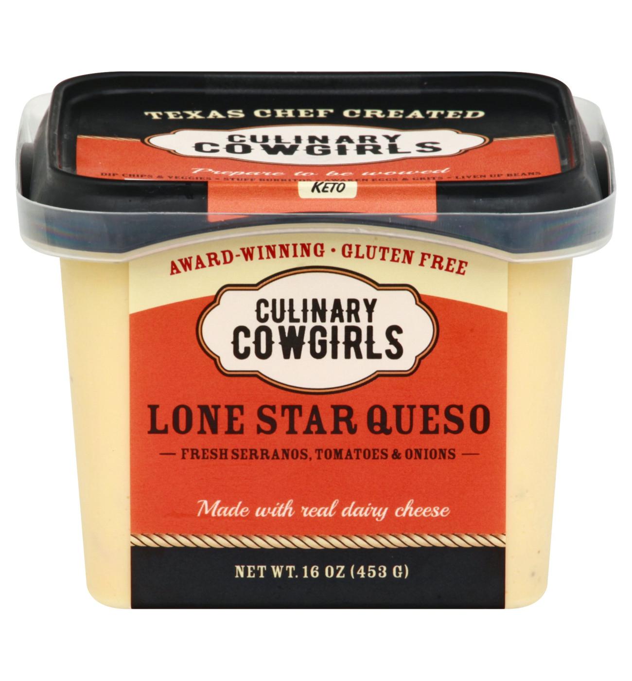Culinary Cowgirls Lone Star Queso Dip; image 1 of 3