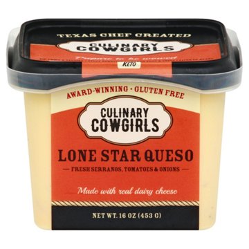 Culinary Cowgirls Lone Star Queso Dip, 16 oz