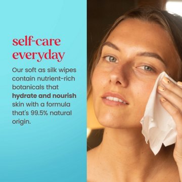 Burt's Bees Micellar Facial Towelettes with Coconut & Lotus, 30 ct